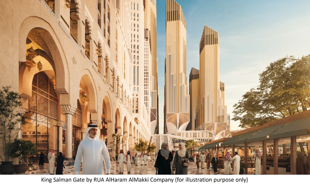 HRH Crown Prince Announces "King Salman Gate" Project in Makkah