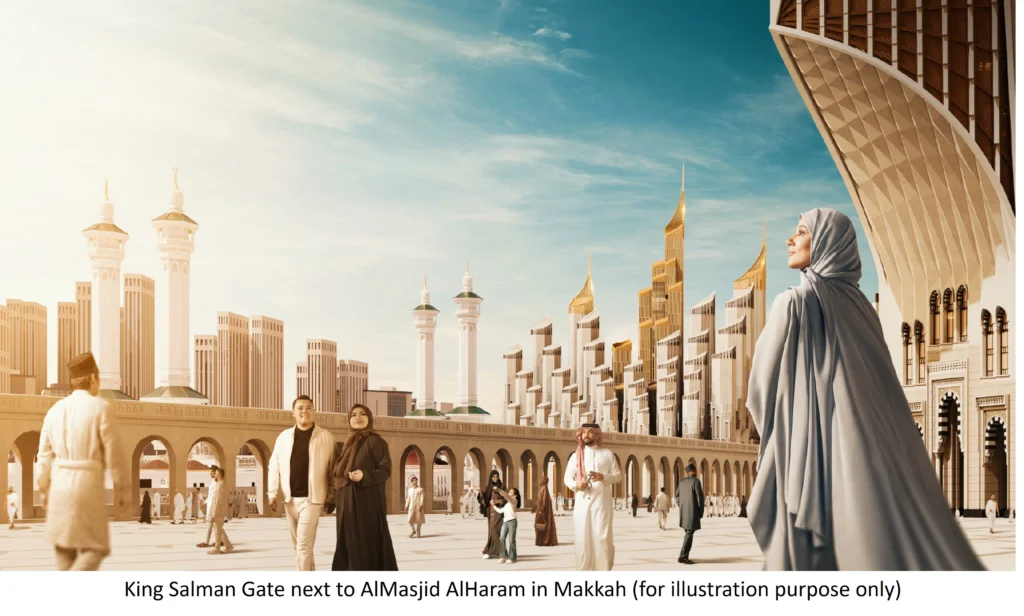 HRH Crown Prince Announces "King Salman Gate" Project in Makkah