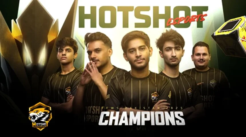 Hotshot Esports Crowned Champions of Game Now FFWS Pakistan 2025