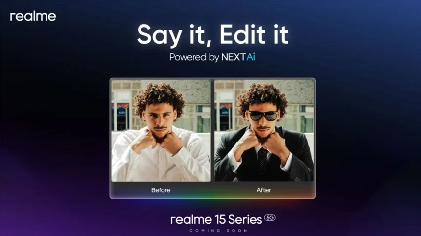 realme 15 Series Brings AI Edit Genie to Pakistan – Redefining Smartphone Creativity