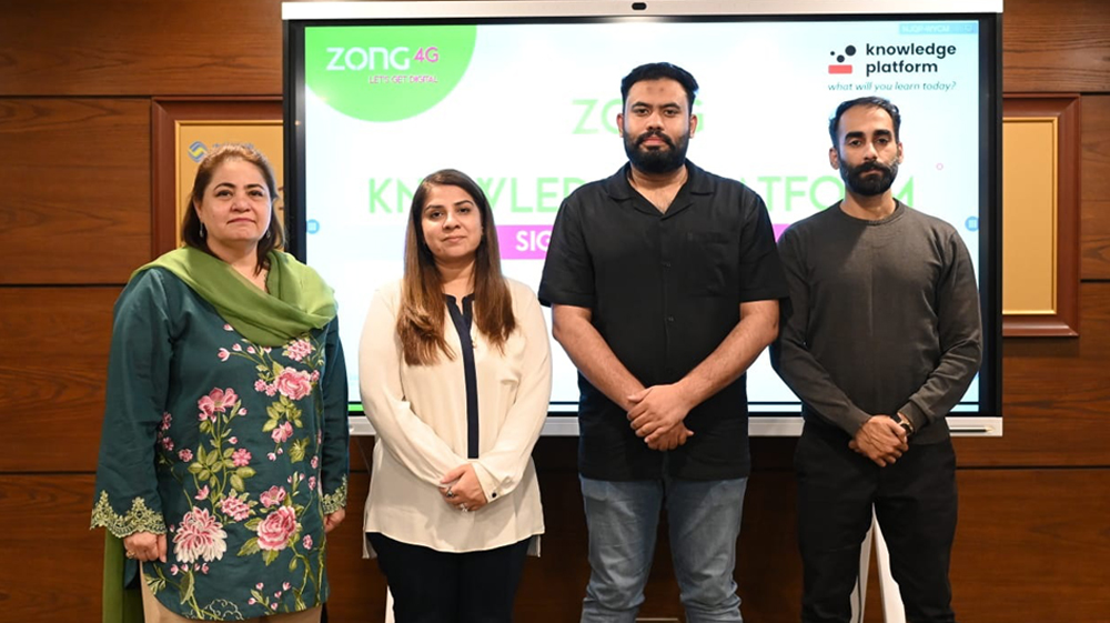 Zong Partners with Leading Knowledge Platform to Boost Digital Education in Pakistan
