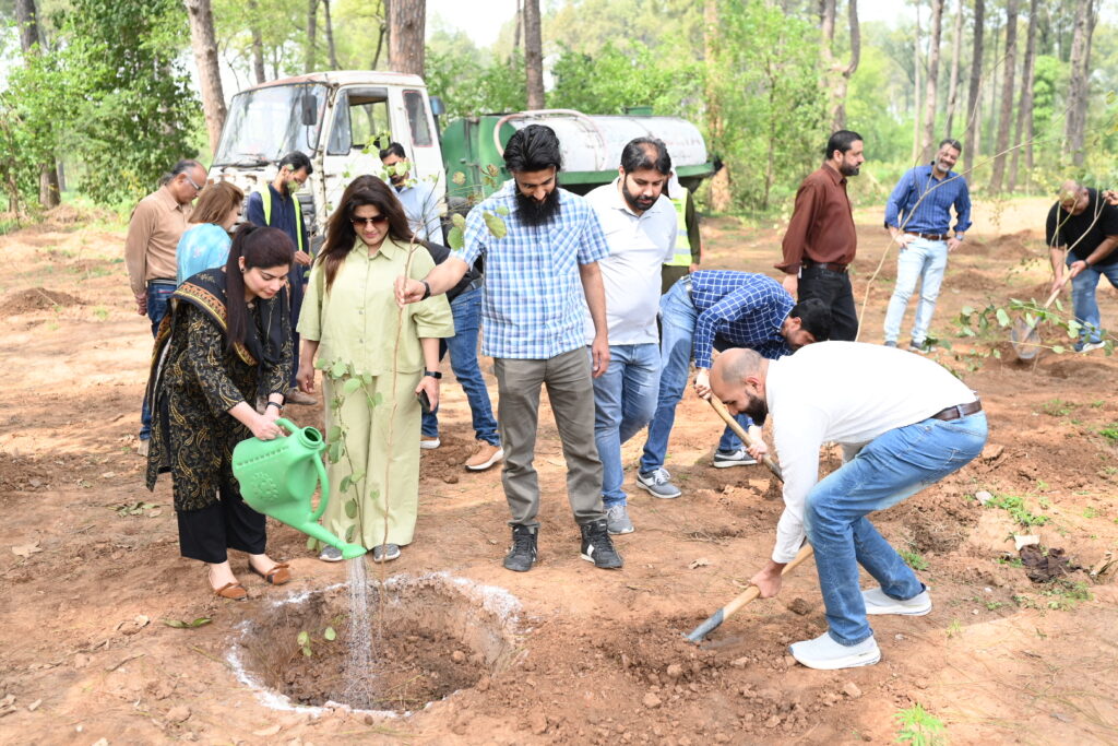 Zong Leads Climate Action through Afforestation Drive in Islamabad