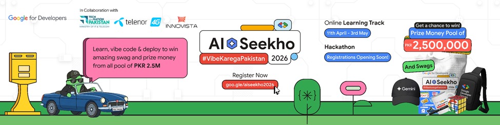 Government of Pakistan, Google Launch “AI Seekho 2026” to Equip the Youth with AI Skills through "Vibe Coding"