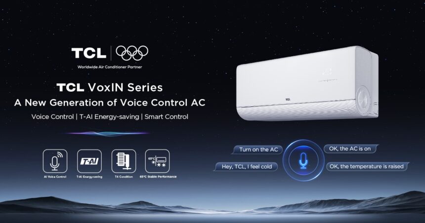 TCL Raises the Bar with VoxIN ACs Offering Offline Voice Control and 65°C Cooling Performance