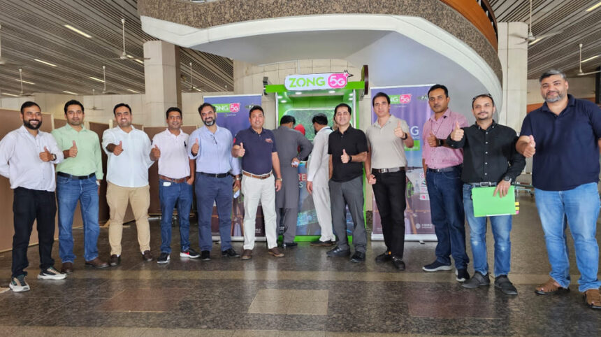 Zong Launches 5G Customer Facilitation Desk at Lahore Airport