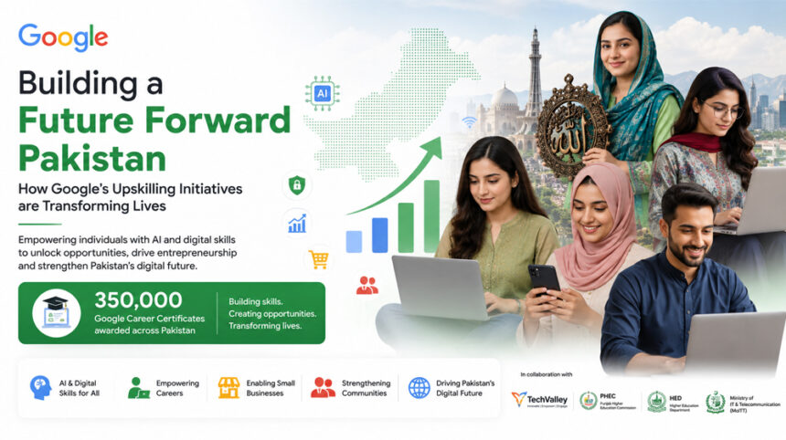 Building a Future Forward Pakistan: How Google’s Upskilling Initiatives are Transforming Lives
