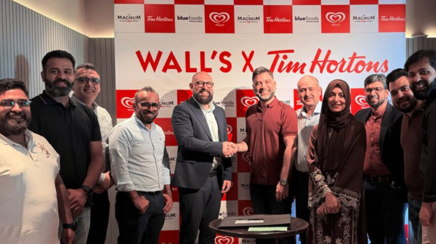 Magnum Ice Cream Partners with Tim Hortons in Pakistan