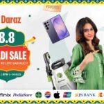 Daraz Pakistan 8.8 Azadi Sale 2026 offering up to 80 percent discounts with Shop & Win prizes for Independence Day