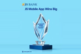 JS Bank Mobile App Award