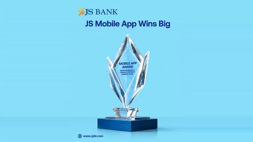 JS Bank Mobile App Award