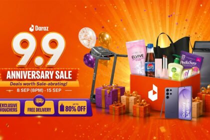 Daraz Pakistan 9.9 Sale 2026 with up to 80% off and 330+ brands