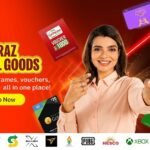 Daraz Pakistan Local Vouchers and Digital Goods featuring 25+ brands