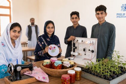 Philip Morris Pakistan Skills Training Project 2026 graduation ceremony in Swabi