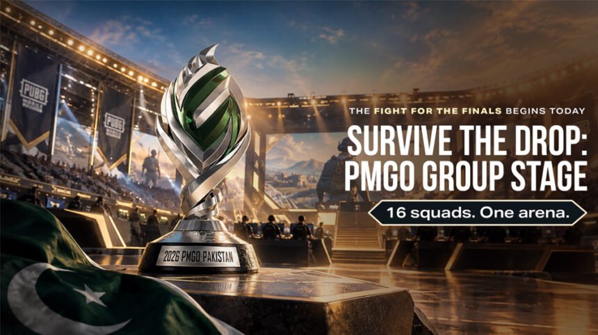 PMGO group stage PUBG Mobile esports tournament in Pakistan